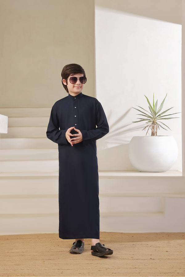 Navy Blue Boys Jubba